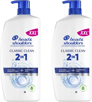 Набор шампуней против перхоти Head & Shoulders Основной уход 2-в-1 800 мл x 2 шт (8006530004404_1)