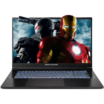 Ноутбук Dream Machines 17.3 RG5060-17UA33 QHD 165Hz/Intel i7-14700HX/32GB/2TB/RTX 5060/DOS/Black (RG5060-17UA33)
