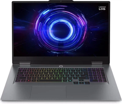 Ноутбук Lenovo 17.3 LOQ 17IRX10 FHD IPS 165Hz/Intel i7-13650HX/24GB/1TB/RTX 5050 8GB/DOS/Luna Grey (83JH00EPRA)