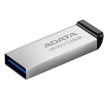 Флеш накопитель USB 128Gb ADATA UR350, Silver/Black, USB 3.2 Gen 1 (UR350-128G-RSR/BK)