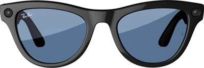 Смарт-очки Ray-Ban Meta Skyler Standard Shiny Black Frame / Transitions Cerulean Blue Lenses (RW4010 601/MF 52-20)
