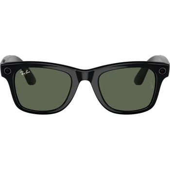 Смарт-очки Ray-Ban Meta Wayfarer Gen 2 Standard Shiny Black Frame / G-15 Green Lenses (RW4012 601/71 50-22)