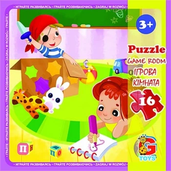 Пазлы G-Toys Детская площадка LX06 16 деталей