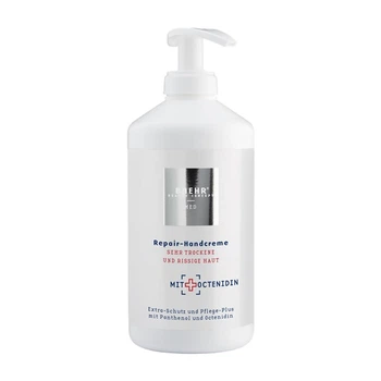Крем для рук Baehr Med Repair Handcreme с октенидином и мочевиной для сухой и потрескавшейся кожи, 500 мл