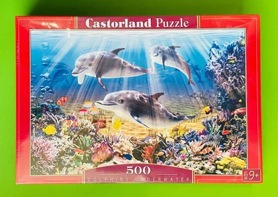 Пазли Castorland 500шт (51014) 47*33 см Дельфіни