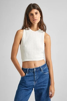 Жіночий білий топ GAIA Pepe Jeans XS PL702133