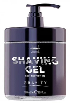 Профессиональный гель для бритья Unic Gravity Skin Protection, 1000 мл