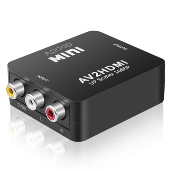Конвертер-адаптер видео и аудио сигнала AV на HDMI Felkin AV2HDMI, FullHD 1080P