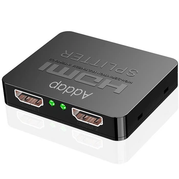 Активний відео розгалужувач | двохканальний HDMI сплітер OEM HVS07, на 2 канали, 4К
