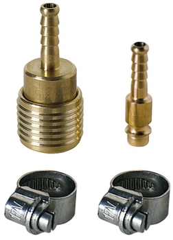 Набір муфт для шланга Einhell 6 мм 4139500 (4006825410136)