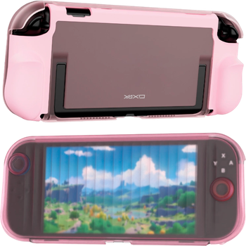Etui Yaxo Racing Set do Nintendo Switch 2 Pink (YGBCCC01PK)