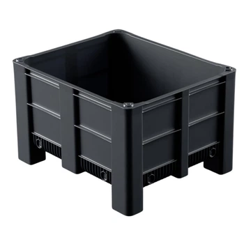 Контейнер Europlast CT/RH полимерный на ножках черный
