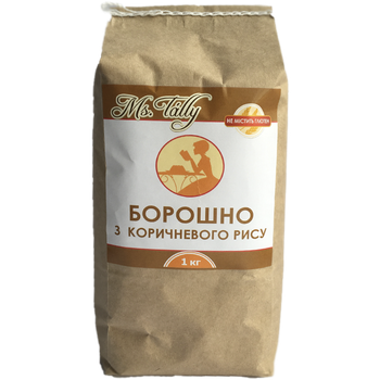 Мука из коричневого риса Без глютена Ms. Tally 1 кг