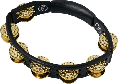 Тамбурин Latin Percussion Cyclop Hand Held LP174 Dimpled Brass Black (RG-LP861508)