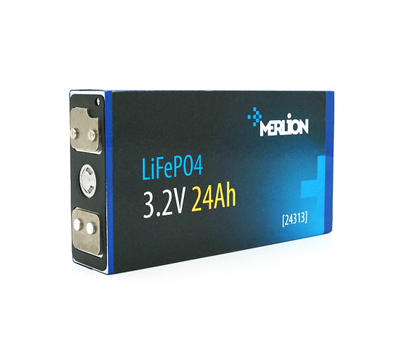 Аккумуляторная ячейка LiFePO4 Merlion 3.2V 24Ah (24313)