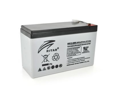 Аккумулятор AGM 12V 7Ah Ritar HR1228W (01709)