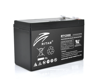 Аккумулятор AGM 12V 9Ah RITAR RT1290B (08222)