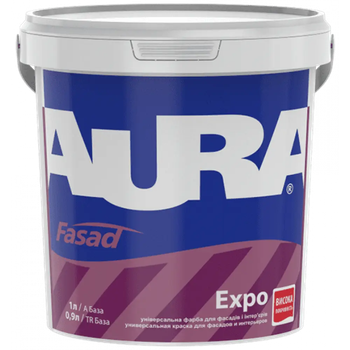 Фарба AURA Fasad Expo дисперсійна 1л NEW