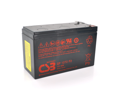 Аккумулятор AGM 12V 7.2Ah 28W CSB GP1272F2 (07775)