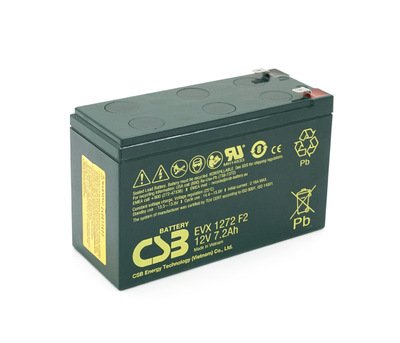 Аккумулятор AGM 12V 7.2Ah CSB EVX1272 (31042)