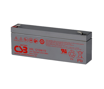 Аккумулятор AGM 12V 2.3Ah CSB HRL1210WF2FR (31044)