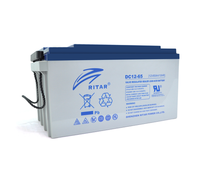 Аккумулятор AGM 12V 65Ah RITAR DC12-65 (07605)