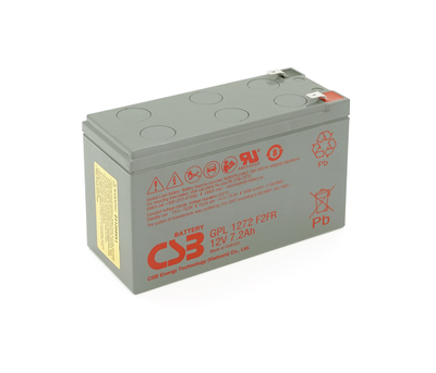 Аккумулятор AGM 12V 7.2Ah CSB GPL1272F2 (03407)