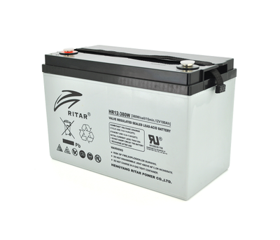 Аккумулятор AGM 12V 100Ah Ritar HR12380W (13811)