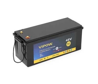 Акумулятор LiFePO4 51.2V 50Ah BMS 40A Vipow (17734)