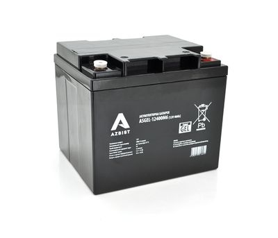Аккумулятор GEL 12V 40Ah AZBIST ASGEL-12400M6 (01365)