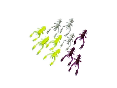 Силіконова приманка HARPOON "RingShrimp" 1,6" mix 1 (10шт/уп) плаваюча
