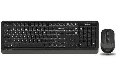 Комплект беспроводной A4tech Fstyler FG1010S, Black+Grey