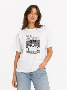 Футболка LB3055O ВС Білий комбінований 122101003S12 Only XS(р)