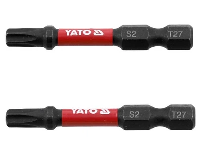 Набір ударних бітів YATO TORX T27x50 мм HEX 1/4" 2 шт (YT-78055)