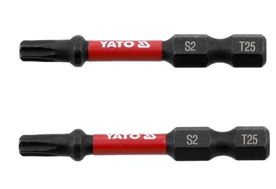 Набір ударних біт YATO TORX T25x50мм HEX 1/4“ 2шт (YT-78054)