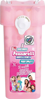 Набор ароматизированных маркеров Pennarelli I Profumosi Mamma Chiara e Figlia Giulia – 12 цветов, фломастеры для рисования