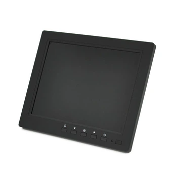 Монітор для відеоспостереження TFT 8" 1024 * 768 (HDMI + VGA + BNC + AV), кут огляду 360 °, IPS, DC: 12V / 1A, BOX (UG-17646)