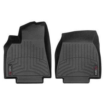 Коврики в салон Tesla Model Y 2020-, с бортом, передние, черные, Weathertech 4415971