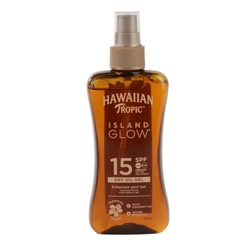 Масло для загара в формате спрея Hawaiian Tropic Island Glow Dry Oil Gel SPF 15, 200 мл