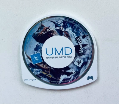 UMD-диск для PSP - Monster Hunter Freedom 2 англ, Б/У