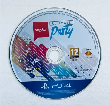 Диск для PlayStation 4 - Singstar Ultimate Party рус, Б/У