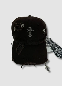 Кепка - Chrome Hearts / Хром Хартс 2 55-58 см. Коричневый