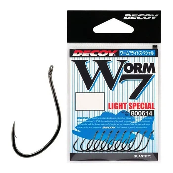 Крючок Decoy Worm7 Light Special 03 9 шт/уп