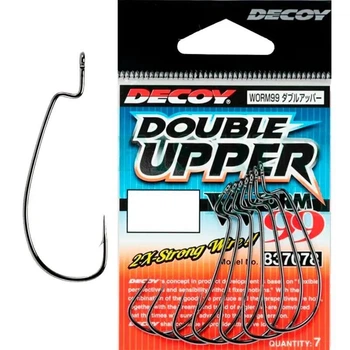 Крючок Decoy Worm99 Double Upper #3/0, 6 шт/уп