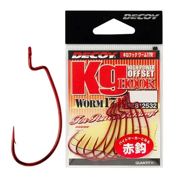 Крючок Decoy Worm17R Kg Hook R 4/0 5 шт/уп