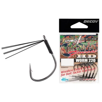 Гачок Decoy Worm220 Cover Finesse HD 02 5 шт/уп