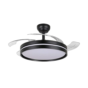 LED Світильник з вентилятором VIDEX CLF06 60W 3000K-4200K-6000K Black 29185