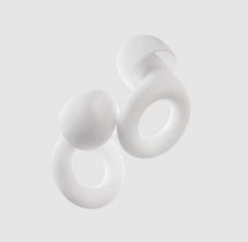 Беруши Loop Quiet 2 White. Многоразовые шумоподавляющие беруши для сна, глубокой концентрации, путешествий