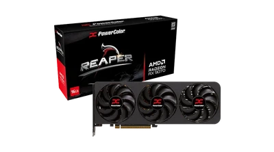 Видеокарта AMD Radeon RX 9070 16GB GDDR6 Reaper PowerColor (RX9070 16G-A)