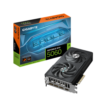 Видеокарта RTX 5060 8GB GDDR7 Eagle OC Gigabyte (GV-N5060EAGLE OC-8GD)